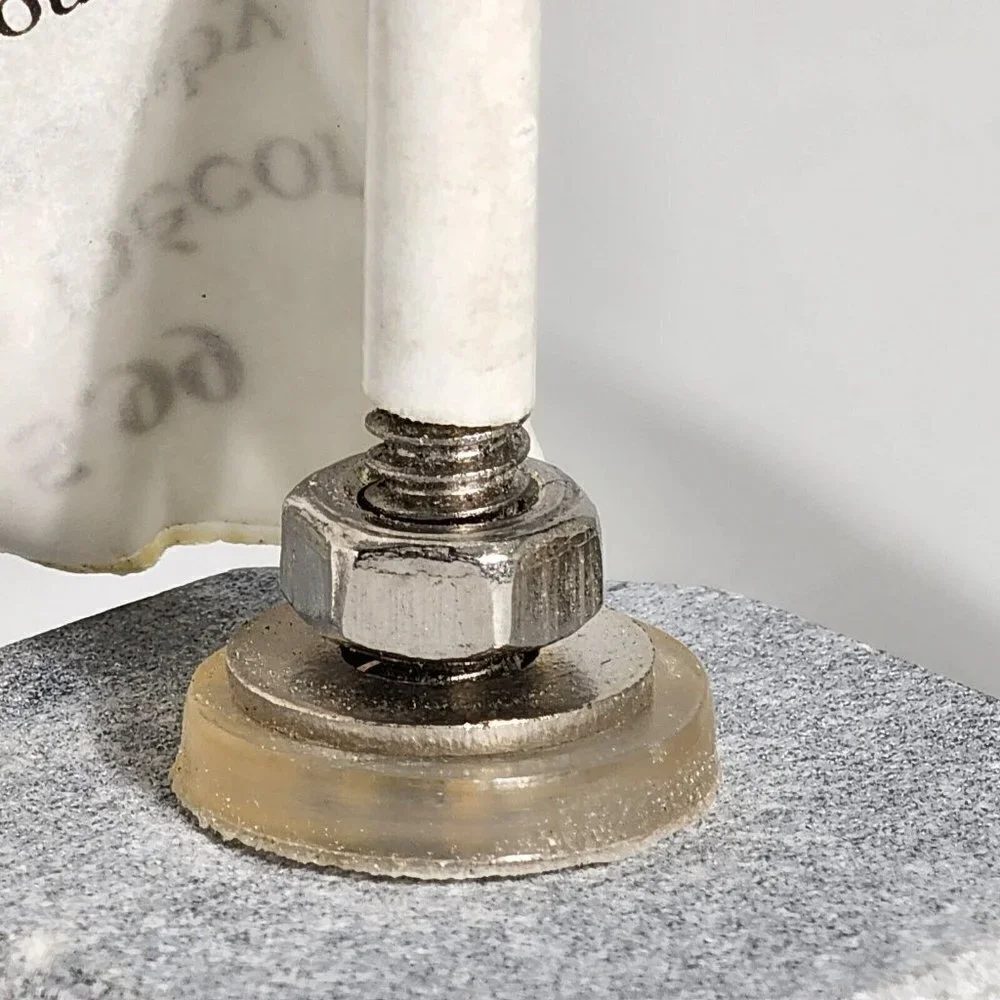 Home Decor Wholesale 6 Knob for Drawer Dresser Pulls Decorative Hexagon Gray